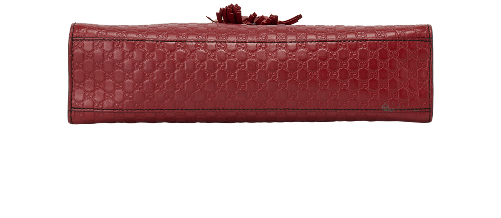 Medium Emily, &pound;650, Handbags, Red, Leather, Top view